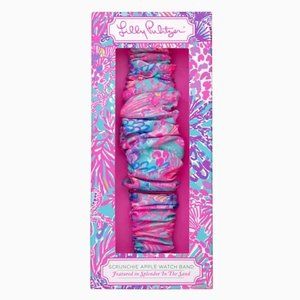 NWT Lilly Pulitzer Scrunchie Apple Watch Band